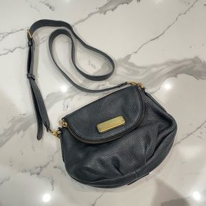 Marc by Marc Jacobs Black Leather Natasha Crossbody bag